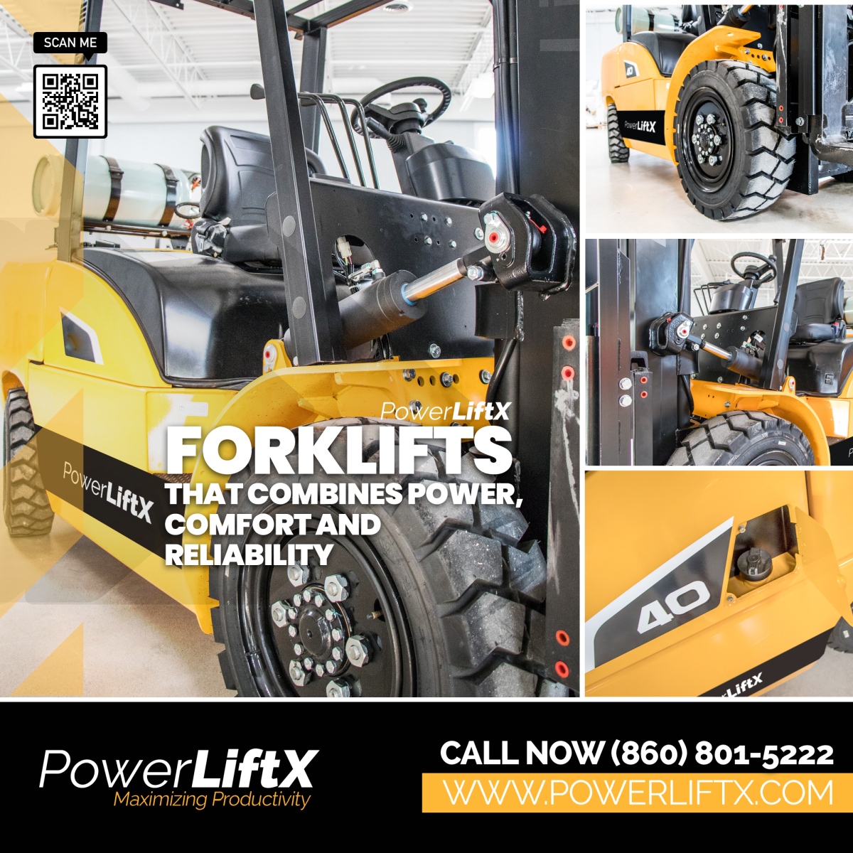 The PowerLiftX35 LPG: Your ultimate warehouse companion!