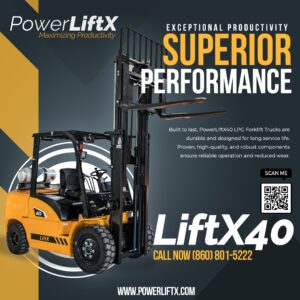 Durable Forklift Trucks – PowerLiftX 40