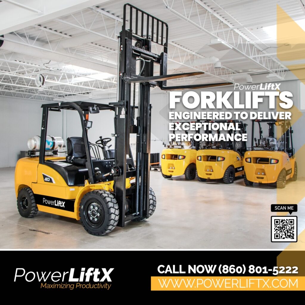 LPG-powered forklifts,