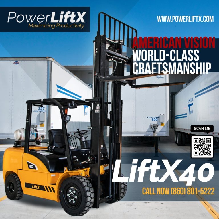 PowerLiftX40 – Heavy-Duty 4-Ton LPG Forklift