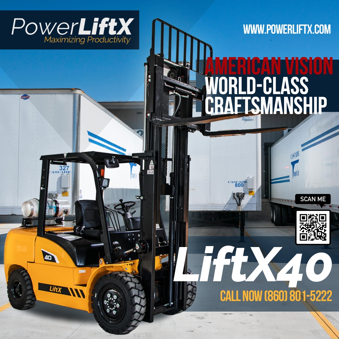 PowerLiftX40 – Heavy-Duty 4-Ton LPG Forklift